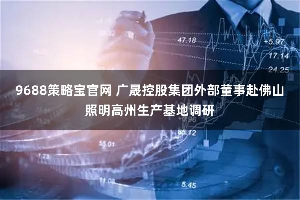9688策略宝官网 广晟控股集团外部董事赴佛山照明高州生产基地调研