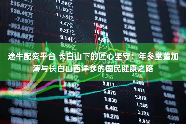 途牛配资平台 长白山下的匠心坚守：年参堂董加涛与长白山西洋参的国民健康之路