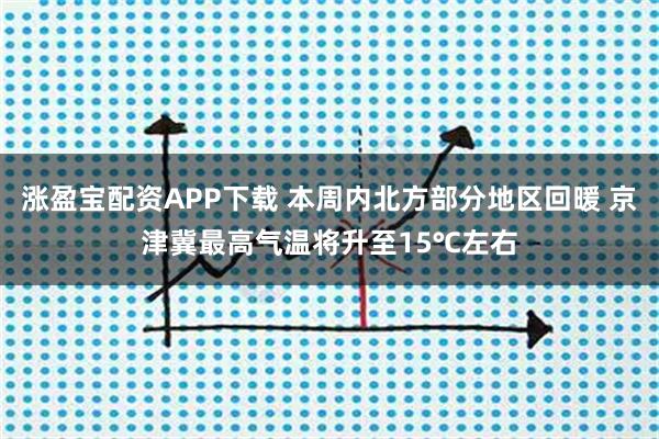 涨盈宝配资APP下载 本周内北方部分地区回暖 京津冀最高气温将升至15℃左右